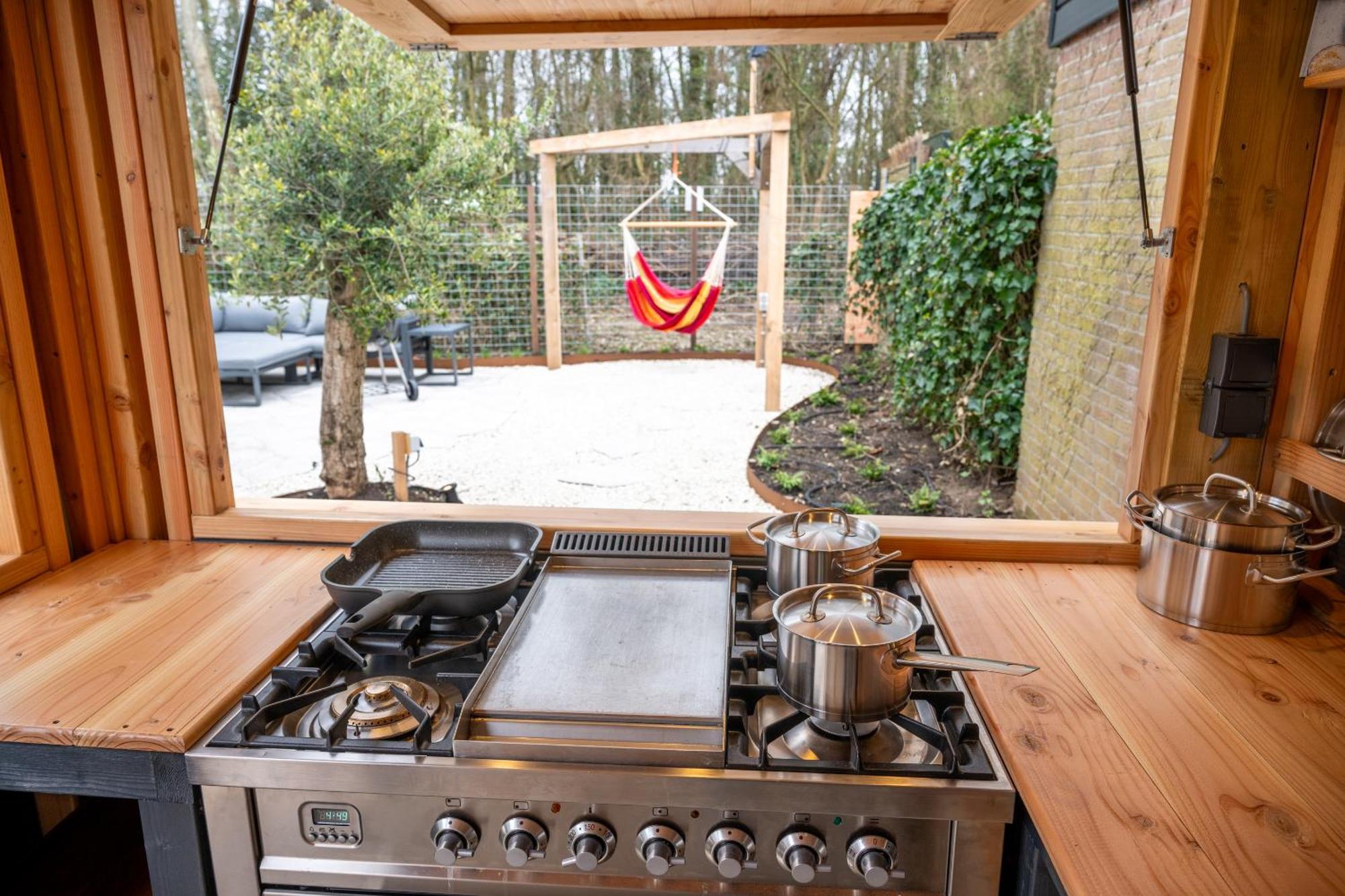 Kahakai Beach House - Unique Outdoor Kitchen - Next To Local Lake And 15 Min. The From Beach Noordwijkerhout Exterior foto
